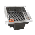 syst&egrave;me de filtration de grands volumes d&rsquo;eau de pluie contamin&eacute;s aux huiles di&eacute;lectriques pour bacs et fosses de r&eacute;tention de transformateurs de grandes dimensions