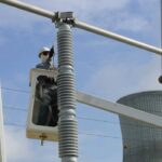 Application peinture silicone RTV Midsun r&eacute;sistante arc &eacute;lectrique rayonnement UV anticorrosion