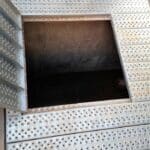 couverture coupe-feu extivoc lhd a caillebtois pour fosses de r&eacute;tention avec trappe de visite pour la maintenance du transformateur