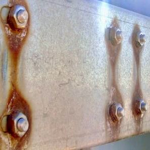 Oxidation damage to metal structures without GALAGRID SYNERDIS technology