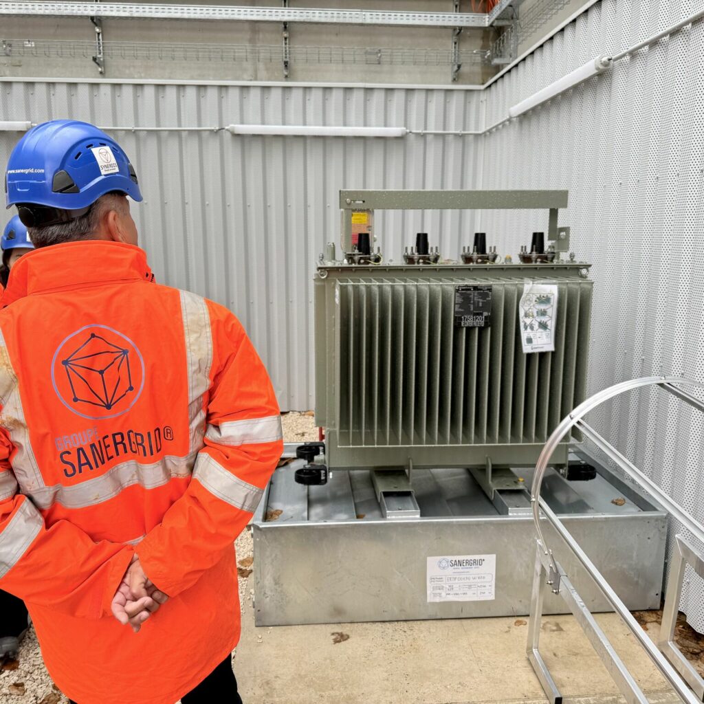 Bac de rétention anti feu en intérieur SANERGRID pour la prévention des feux hydrocarbures - norme NFC 13-200