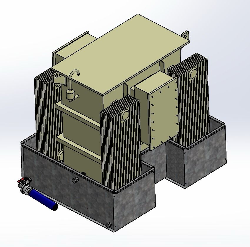 Bac rétention TRT avec système de filtration PETROPIPE SPI pour protéger eaux de pluie SANERGRID