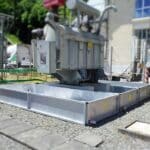 Bac r&eacute;tention TRT-MODULO conforme aux normes europ&eacute;ennes pour grands transformateurs de puissances &agrave; huile