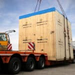 transporte e instalaci&oacute;n de transformadores de asfalto seco ECOTRAFO-SP Trafo ELETTRO de SONEC