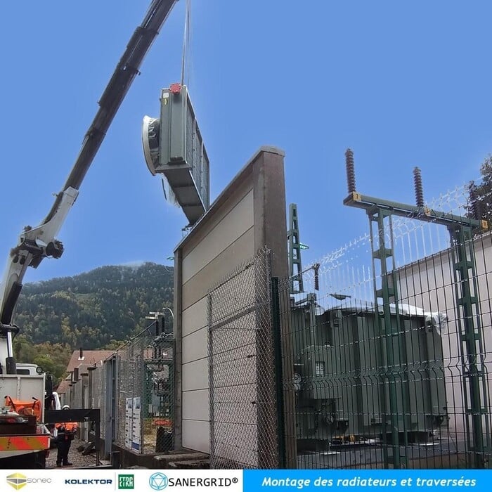 Transformadores eléctricos en aceite de 10 a 500 MVA y hasta 420 kVA para subestaciones eléctricas