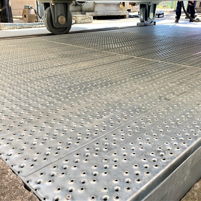 extivoc lhd enrejado cobertura contra incendios para fosos de hormigón probado en CNPP