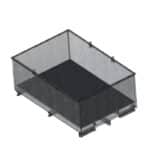 D&rsquo;une hauteur sup&eacute;rieure ou &eacute;gale &agrave; 800 mm, le bac de r&eacute;tention T4T&reg; peut &ecirc;tre mani&eacute; &agrave; l&rsquo;aide d&rsquo;un chariot &eacute;l&eacute;vateur et inclut des anneaux de levage pour la manutention du bac.