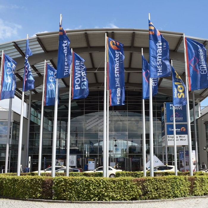 Exposición Intersolar tecnología fotovoltaica solar térmica SANERGRID