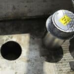 Pr&eacute;paration de la fosse pour insertion du syst&egrave;me de filtration PETRO BARRIER