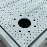 L&rsquo;enduit GALVAGRID suit les dilatations thermiques et les d&eacute;formations du m&eacute;tal des bacs, sans fissuration