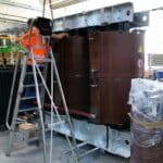 ECODIS20-BI1520 4MVA Trafo ELETTRO trasformatori a secco incapsulati a doppia tensione con sensore di temperatura a infrarossi