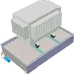 Bac ERT-W avec syst&egrave;me de filtre &agrave; eau anti-hydrocarbures SPI&reg; PETRO PIT, conforme &agrave; la norme EN 858-1