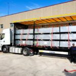 Bacs de r&eacute;tention anti-feu poutres fixes sens largeur avec syst&egrave;me d&rsquo;extinction EXTIVOC-CCF volets test&eacute;s au CNPP