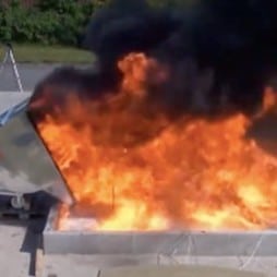 Fire risk management with EXTICOV and STONEQUENCH LHD SANERGRID fire-resistant gratings