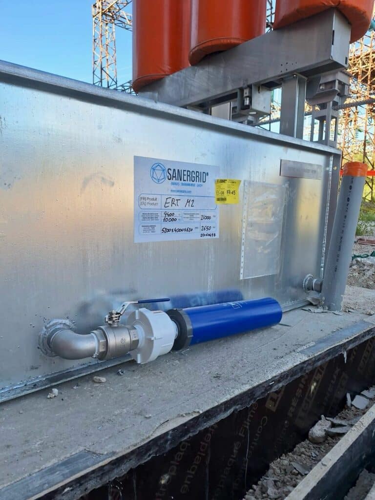 Drenaje de aguas pluviales con filtración SPI