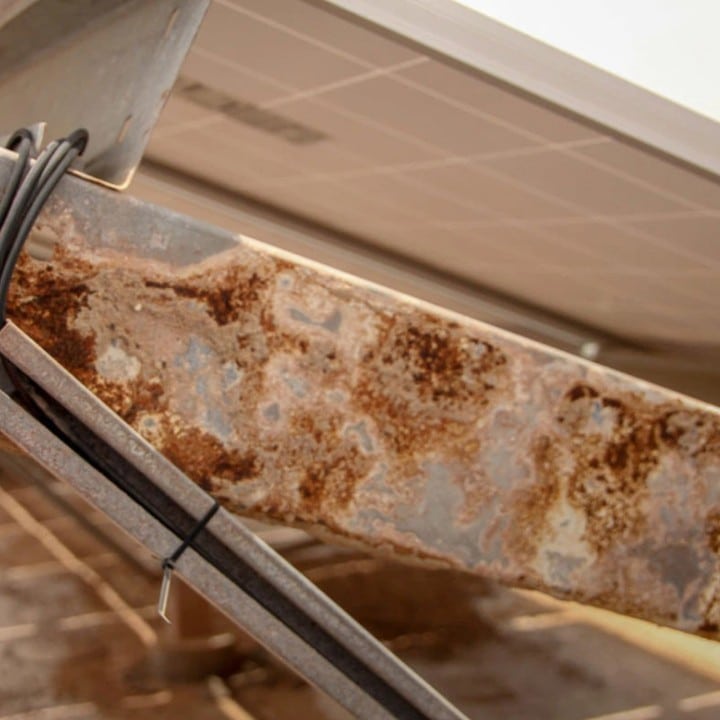 Galvagrid anticorrosión para soportes de paneles fotovoltaicos y bimetálicos corrosión acero galva aluminio