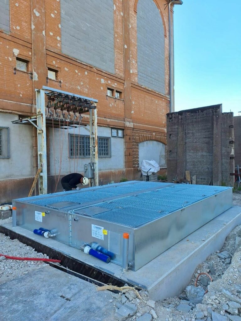 Instalación rápida y segura del sistema de retención ERT MODULO de SANERGRID por SONEC