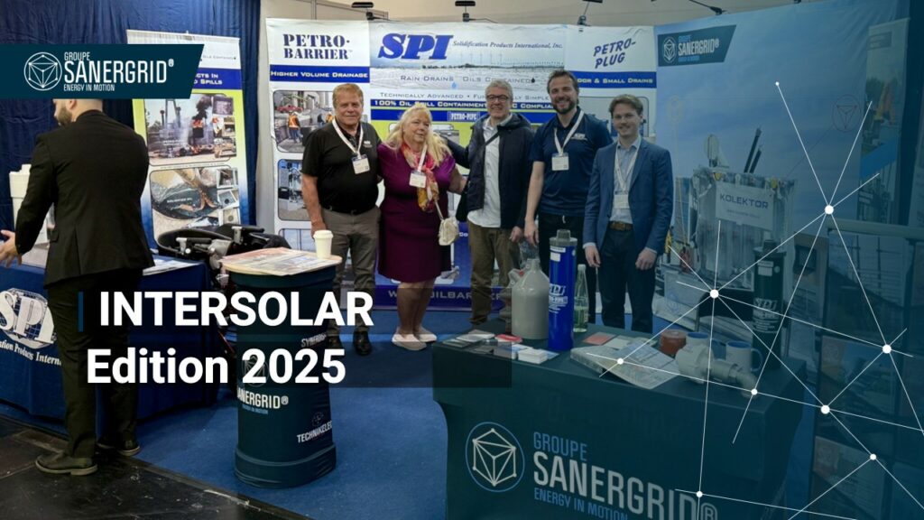 Intersolar 2025 Sanergrid Spi Dishelec at the photovoltaic trade fair