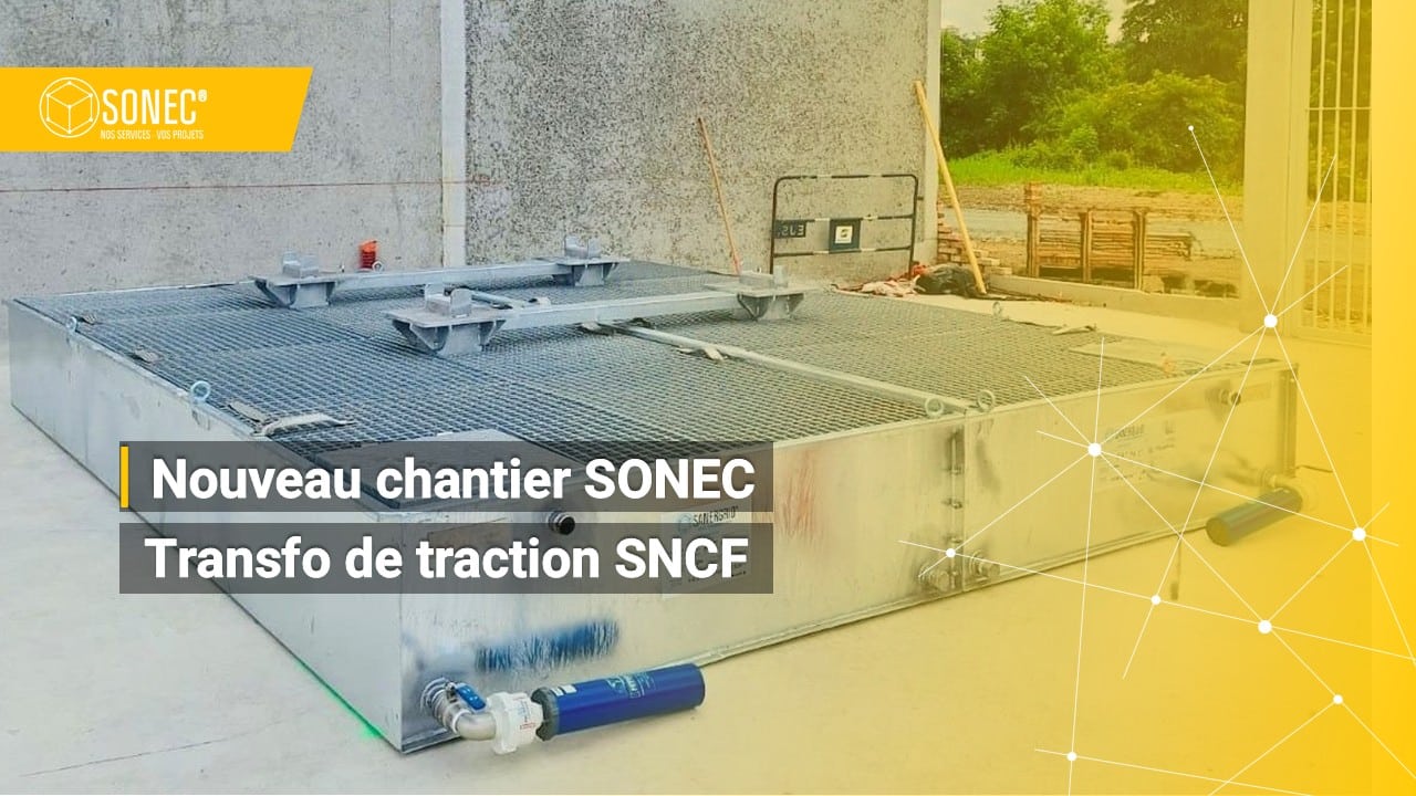 Nouveau chantier Sonec pour transformateur de traction de la SNCF